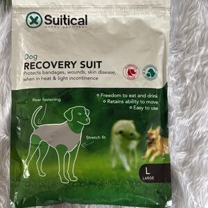 Dog Recovery Suit - black